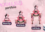 design anime style and rig for cute live2d vtuber model